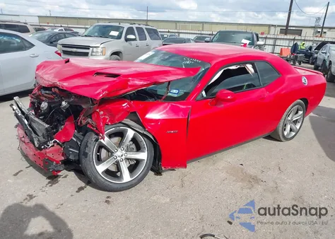 2016 Dodge Challenger R/T z USA, uszkodzony, nr VIN 2C3CDZBT3GH138123